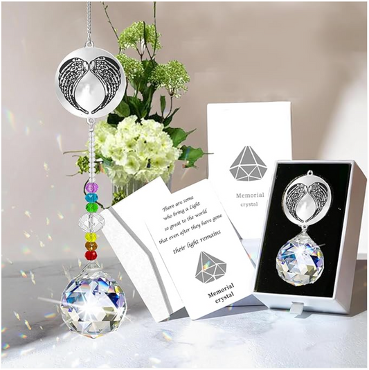 A Touch of Light and Comfort: The Crystal Suncatcher Memorial Gift