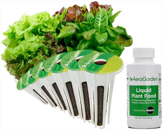 Start Your Indoor Salad Garden Today with the Miracle-Gro AeroGarden Seed Pod Kit!