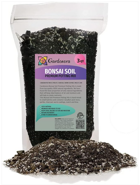 Achieve Bonsai Perfection with Pro Bonsai Soil Premium Potting Mix!