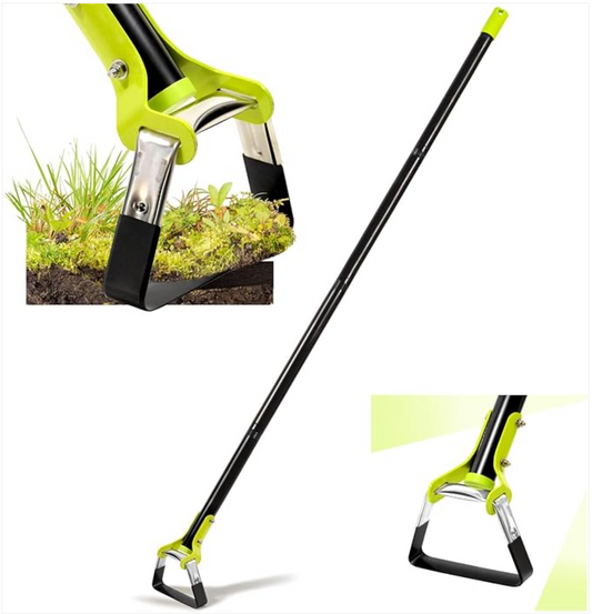 Work Smarter, Not Harder: The Adjustable Scuffle Hoe for Effortless Weeding!