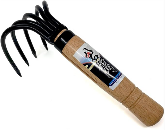 The Secret Weapon for Healthy Soil: HACHIEMON Japanese Ninja Claw Garden Rake!