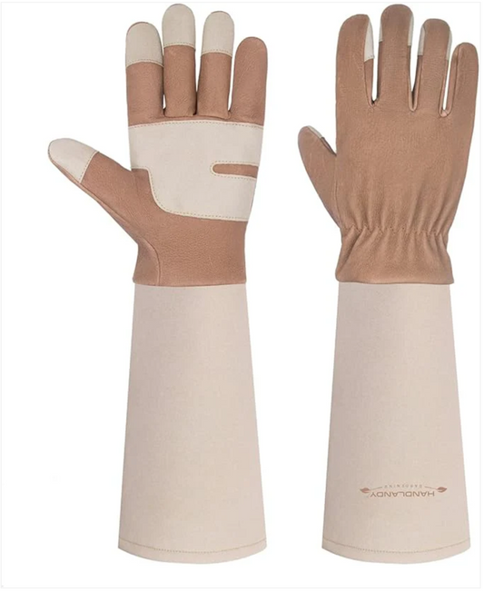 Superior Protection: HANDLANDY Long Gardening Gloves for Men & Women!