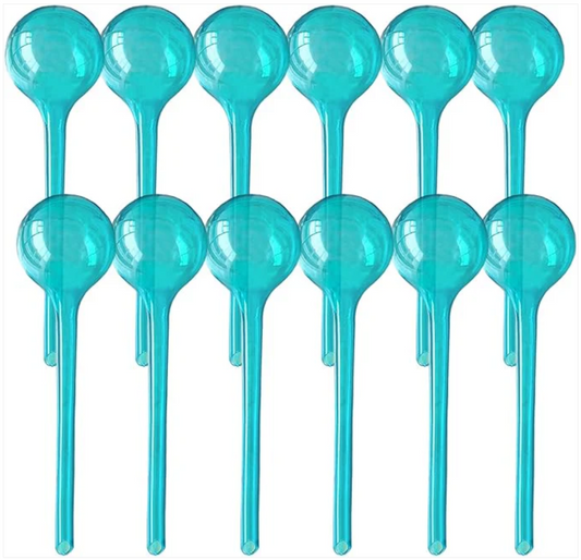 Travel Smarter, Water Easier: Introducing the Plant Watering Stakes, Large 12pcs Flower Automatic Watering Bulbs
