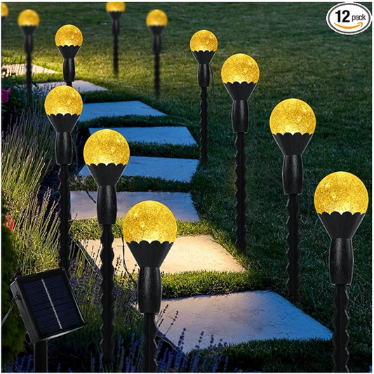 Sparkling Paths: Light Up Your Garden with SEMILITS Solar Landscape Lights