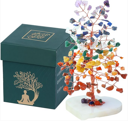 Harmony and Healing: The Crocon 7 Chakra Crystal Tree for Spiritual Energy