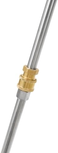 15 in. 4000 PSI Pressure Washer Surface Cleaner with 2 Extension Wands