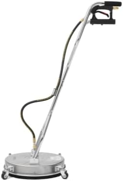 20 in. 4350 PSI Surface Pressure Washer Cleaner with 2 Hose Adapters