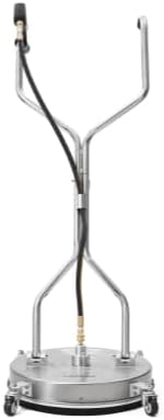 18" 4350 PSI Surface Pressure Washer Cleaner with 2 Hose Adapters
