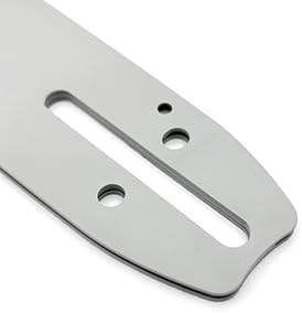 12 Inch Chainsaw Guide Bar and Chain Combo - 3/8 LP Pitch .050" Gauge 45 Drive Links, 12" Replacement Chain Low-Kickback Fit for Craftsman Echo Poulan Greenworks Kobalt (2Chain+1Bar)