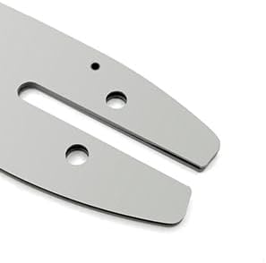 8 Inch Bar and Chain Combo - 3/8" LP Pitch .050'' Gauge 33 Drive Links, 8" Pole Saw Chain Chainsaw Chains Fits Chicago, Earthwise, Greenworks, Sun Joe and more (2Chain+1bar)