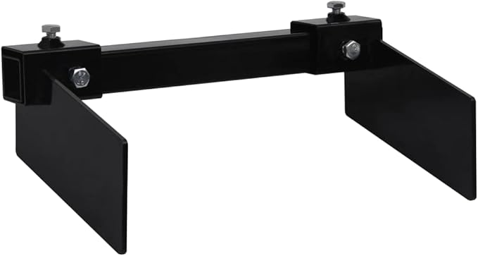 Snow Plow Adapter for Lawn Mower Black Black (3.4KG/7.48LB) Outdoor Power Equipment Accessories-Lawn Mower Accessories