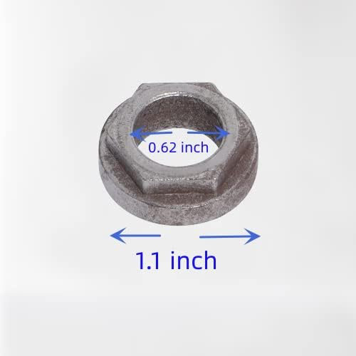 738-0919B Steering Shaft with Bushing Compatible with MTD 738-0919 738-0919A 738-0887 753-04517 76-044 for Troy Bilt TB42 TB46