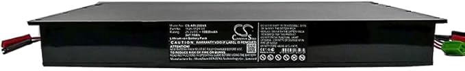 VI VINTRONS Battery for AMBROGIO L200 Carbon, L200 Deluxe 2B, L200-R, L200R Elite,