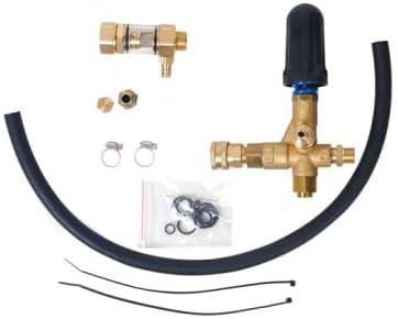 Canpump CE 3648 G Pressure Washer Pump – 3600 PSI, 4.8 GPM, 1″ Shaft, Horizontal, Triplex, Premium External Unloader w/Extended Bypass – Commercial Power Washing – for 13 HP Gas Engines