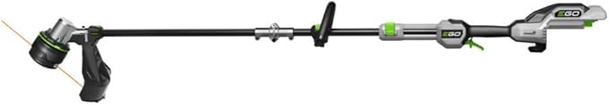 EGO POWER+ String Trimmer, Battery Powered, 16" Trimmer for Weeds and Grass with POWERLOAD, LINE IQ, Telescopic Carbon Fiber Shaft, Battery and Charger Not Included - ST1620T