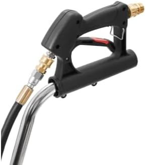 24 in. 4350 PSI Pressure Washer Surface Cleaner with 2 Hose Adapters