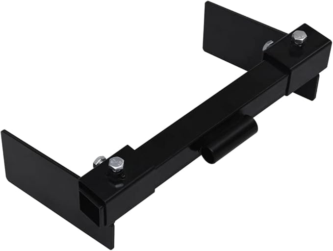 Snow Plow Adapter for Lawn Mower Black Black (3.4KG/7.48LB) Outdoor Power Equipment Accessories-Lawn Mower Accessories