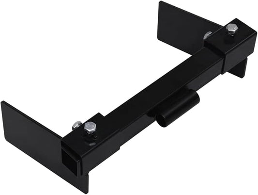 Snow Plow Adapter for Lawn Mower Black Black (3.4KG/7.48LB) Outdoor Power Equipment Accessories-Lawn Mower Accessories