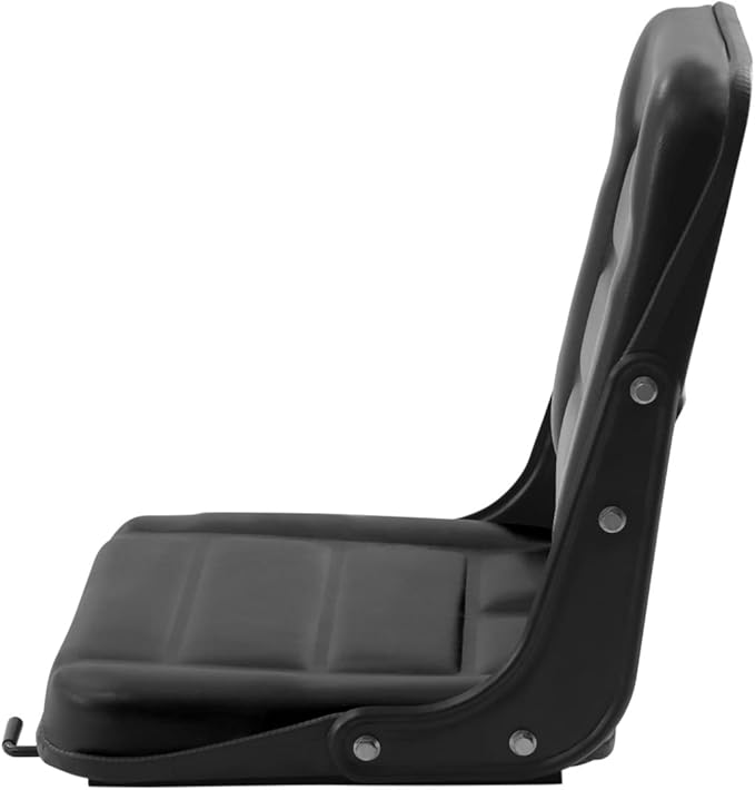Universal Forklift Seat Lawn Mower Seat, Garden Tractor Seat, PVC Tractor Seat Tractor Suspension Seat,Replacement Forklift Seat for Excavator Backhoe Dozer Telehandler Seat