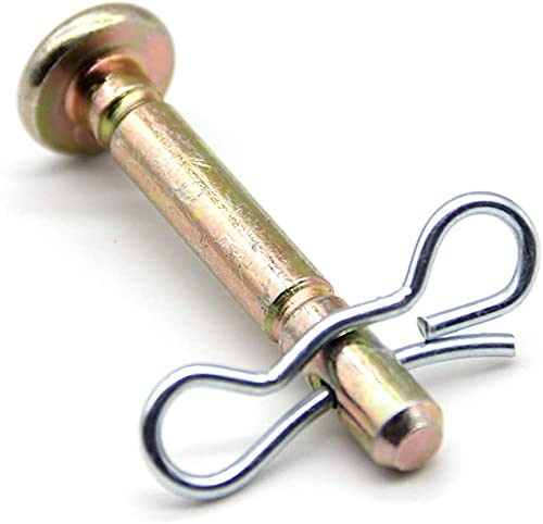 20 Pcs Brass 6.35mm x 44.45mm Straight Pins for Snow Thrower Replacement Parts