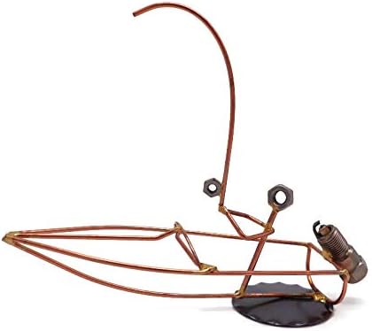 Fishing Boat Collectible Handmade Metal Art Figurine, Desk Accessories, Trophy, Boss Gift, Office Décor, Water Sports