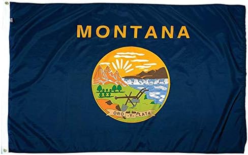 FlagSource Montana Nylon State Flag, Made in USA, 4x6'