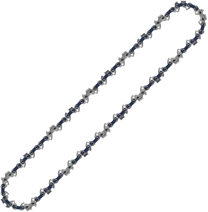 12-Inch Chainsaw Chain 4-Pack – 3/8" LP Pitch, .050" Gauge, 45 Drive Links, Semi-Chisel Replacement Chain for 12" Electric Mini Chainsaw and Pole Pruner