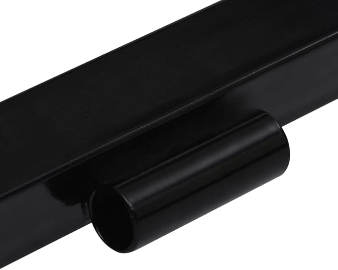 Snow Plow Adapter for Lawn Mower Black Black (3.4KG/7.48LB) Outdoor Power Equipment Accessories-Lawn Mower Accessories