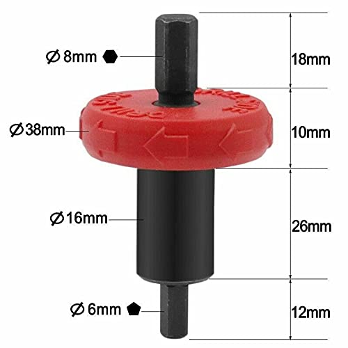 Engine Starter Electric Engine Drill Bit Adapter Compatible with Electric Start Capable Handheld Power Equipment Including String Trimmers Leaf Blowers cultivators etc