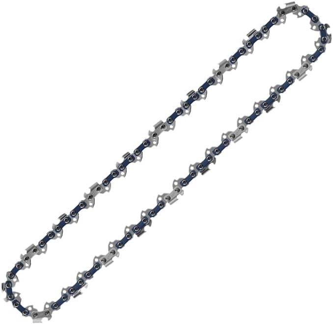 10-Inch Chainsaw Chain 4-Pack – 3/8" LP Pitch, .050" Gauge, 40 Drive Links, Semi-Chisel Replacement Chain for 10" Electric Mini Chainsaw and Pole Pruner