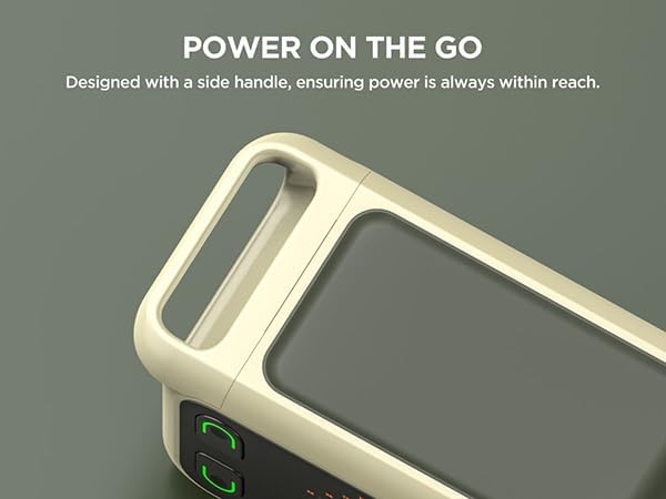 Litheli Portable Power Station 300SE, 255Wh with 100W USB-C Input/Output, 110V Pure Sine Wave AC Outlet, Solar Generator for Camping, Travel, Outdoors, Emergency, LED Display