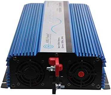 AIMS Power 1500 Watt / 3000 Watt Peak Pure Sine Power Inverter 12 Volt DC to 120 Volt AC ETL Listed with Remote