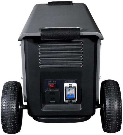 Portable Solar Generator 5.04 kWh 33 Amp Output Lithium Battery | Solar & Grid Inputs Expandable