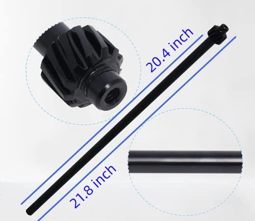 738-0919B Steering Shaft with Bushing Compatible with MTD 738-0919 738-0919A 738-0887 753-04517 76-044 for Troy Bilt TB42 TB46