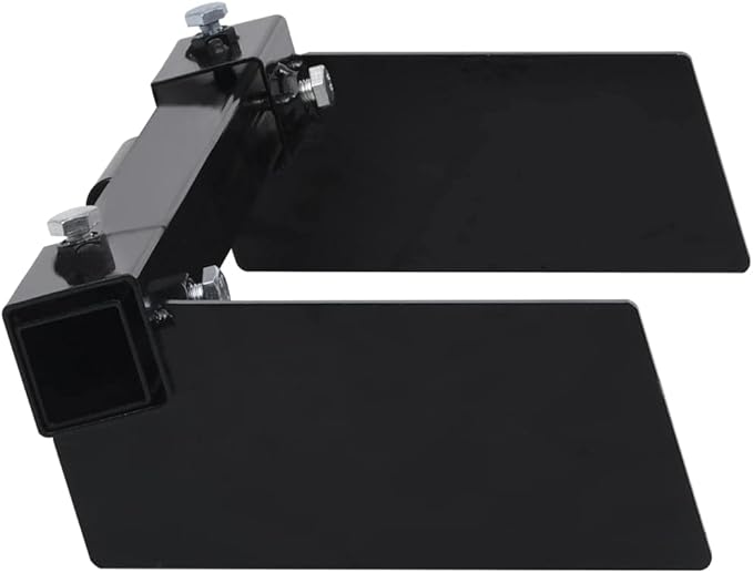 Snow Plow Adapter for Lawn Mower Black Black (3.4KG/7.48LB) Outdoor Power Equipment Accessories-Lawn Mower Accessories