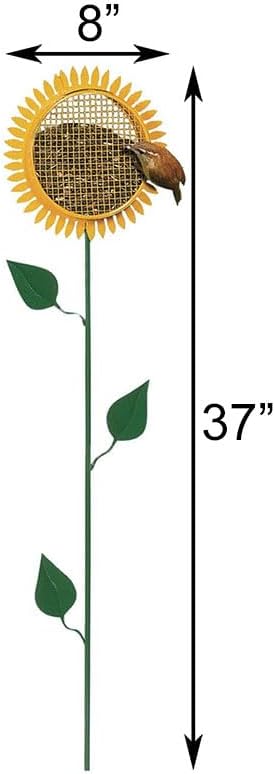 Set of 3 Heritage Farms Cattail Staked Bird Feeders