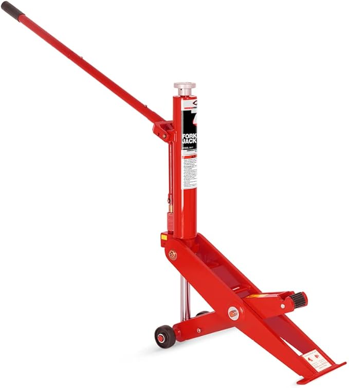 AFF Forklift Jack - 7 Ton (14,000 lbs) Capacity - Fits most Forklift Models - Removable Handle - Heavy Duty
