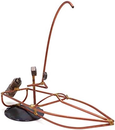 Fishing Boat Collectible Handmade Metal Art Figurine, Desk Accessories, Trophy, Boss Gift, Office Décor, Water Sports