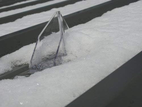 SnowBreaker Snow Guards 25 Pieces for Metal Roofs (Screw Mounted)