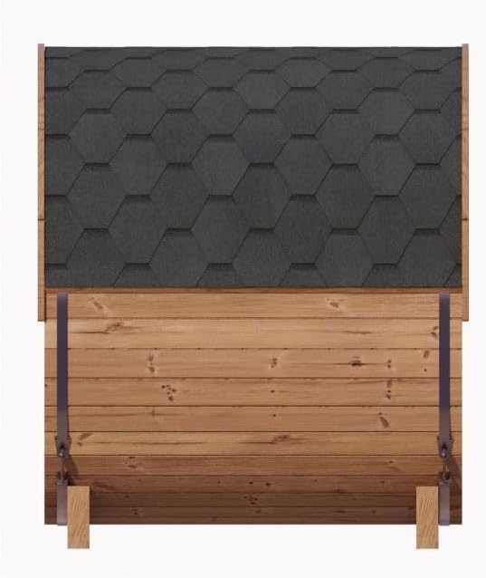 Sauna Barrel, Ergo-Series Backyard Sauna Barrel (Sauna Heater & Sauna Stones Included) (Model E6)