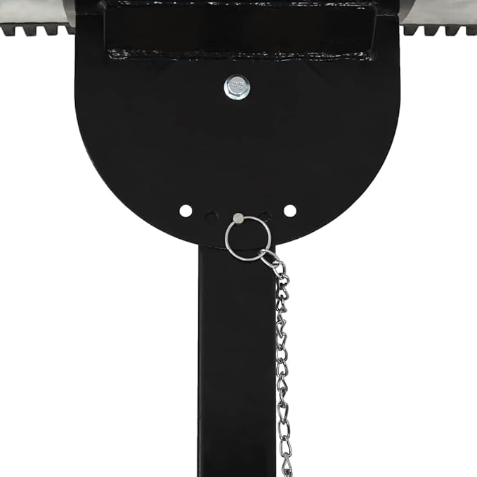Snow Plow Black and Red Galvanized Steel Blade and Steel Push bar, Snow Removal, Snow Shovels, 142915