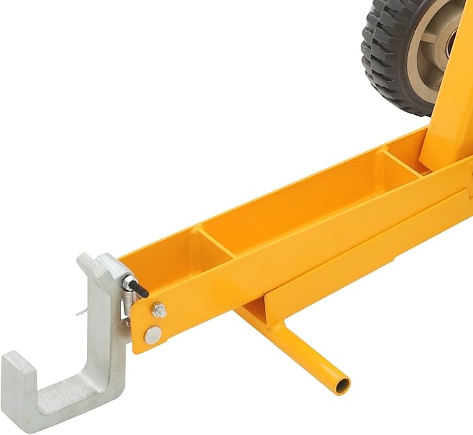 800LBS Zero Turn Mower Lift, Heavy Duty Q235 Steel Lawn Mower Jack, Foot Pedal Operated Lawn Mower Lift Jack for Lawn Mowers/Tractor Repair