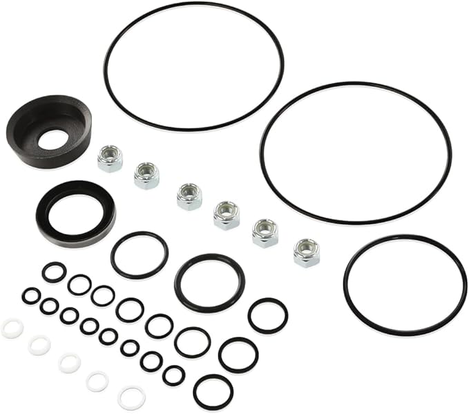 15254 Snow Plow Pump Complete Seal Kit Compatible with Meyer Pump Models e46, e46-h, e47, e47-h, e57, e57-h, e58-h