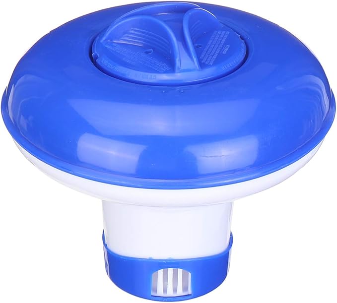 ATIE Collapsible/Retractable Pool Spa 1" Chlorine/Bromine Tablet Dispenser for Pool, Spa, Hot Tub, and Fountain, Perfect for Inflatable & Above-Ground Pools