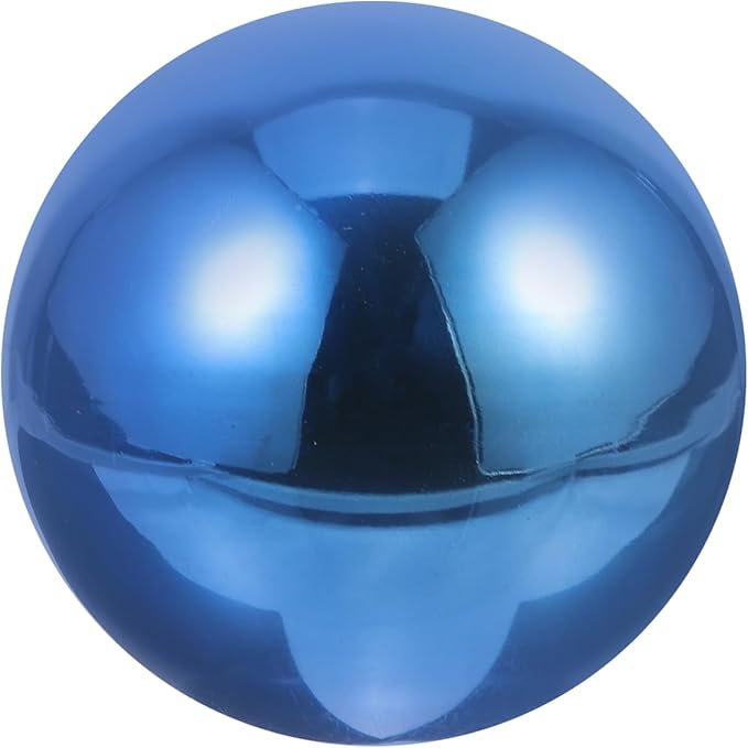 PRETYZOOM Stainless Steel Mirror Reflective Gazing Ball for Yard Decor Outdoor Garden Sculpture Polished Sphere Lawn Ornament
