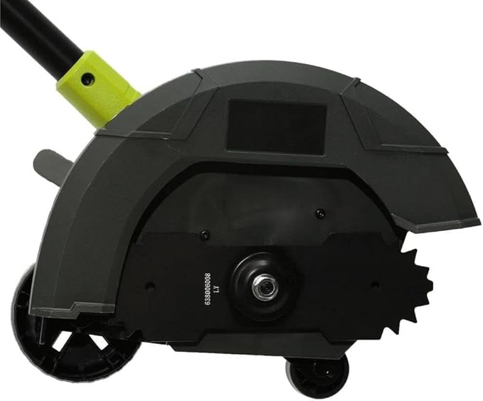 18 V Cordless 9-in Garden Edger – Battery Only Lawn Border Tool for Driveway & Sidewalk, Adjustable Depth & Front/Rear Wheels, Lightweight Yard Cleanup (Tool Only)