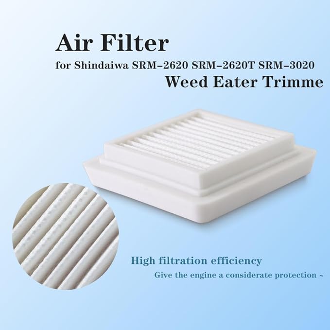 3 Pcs Air Filter With pre-filter For Echo PE-2620 PB-2620 SRM-2620 SRM-2620T SRM-3020 Weed Eater Trimmer A226002030 A226002040