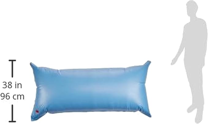SWIMLINE HYDROTOOLS Air Pillow For Above Ground Pools Cover Winterizing | 4 x 8 ft Cushion Swimming Pool Closing Winter Kit | Cold Resistant Ice Equalizer Thick Pool Pillows Accessories | 1148 ACC48