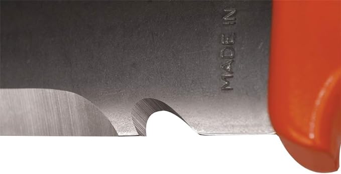 A.M. Leonard Deluxe Soil Knife, Orange – Hori Hori w/ 6-Inch Stainless Steel Blade