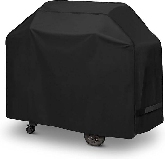 Arcedo BBQ Grill Cover 55 inch, Waterproof Grill Cover for Outdoor Grill, Rip-Proof, Fade Resistant Barbecue Gas Grill Cover for Weber, Char Broil, Nexgrill etc., All Weather Resistant